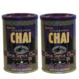 2 canisters of Orca Spice Sugar-Free Chai, 11.9oz.