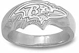Baltimore Ravens Profile "Logo" Men's Ring Size 10 1/2 - Sterling Silver Jewelry