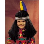 Childrens Toyshop  Spielwaren : Hilmar Krautwurst 16805071 - Perücke Indianer Kinder