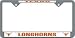 Texas Longhorns Chrome License Plate Frame - SET OF 6 - Sports Merchandise