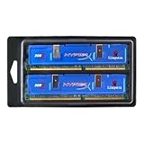 Kingston HyperX - Memory - 4 GB ( 2 x 2 GB ) - DIMM 240-pin - DDR II - 1066 MHz - CL5 - 2.2 V - unbuffered - non-ECC