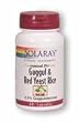 Guggul & Red Yeast Rice By Solaray - 60 Capsules