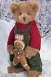 Ginger Beary and Cookie Bearington Christmas Bear Dressed Teddy Bear by Bearington Collection