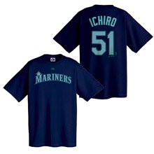 Ichiro Suzuki Seattle Mariners Youth Name and Number T-Shirt (Large)