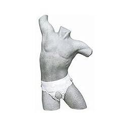 Sportaid, Hernia Truss Double, White, Measure Waist 35 Inches-41 Inches for Men, Medium - 1 ea