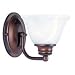 Orleans Lighting 1-Bulb Sconce - Oil-Rubbed Bronze/Wilshire Glass