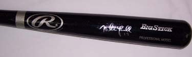 Mike Lowell Autographed/Hand Signed Bat