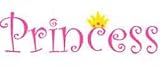 Princess Letters Wall Mural Kit Princess Letters Wall Mural Kit