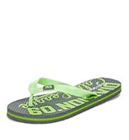 Toe Post Neon Flip-Flops