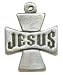 Iron Cross Jesus Neckace