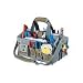 Custom LeatherCraft 1529 15 Pocket 16-Inch Center Tray Tool Bag