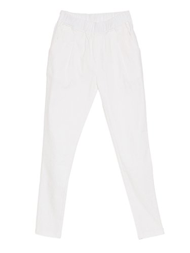 (サルース) salus スーパーストレッチ美脚サルエルパンツ