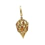 02.00 Mm,05.00X03.00 Mm 14K Yellow Gold Genuine Citrine And Genuine Peridot Charm