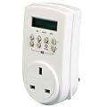 7 Day Programable/Compact Electronic Timer with Random Function for Security Lights - VASI4KO