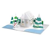 Review MoMA  / Sabuda Snowman Holiday House Pop Up Cards