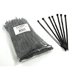 Cords, Wires & Accessories: 6in BLACK CABLE TIES 100PK