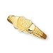 Jewelry : 14K Yellow Gold Teens Heart Signet Ring - Size 5