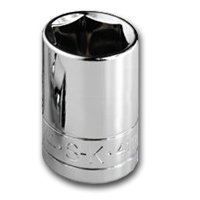 SK Hand Tool - 3/8 Drive, 6 pt. Standard Fractional Socket - 7/16 by SK Hand Tool - - 45114