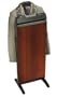 Corby 3300 Pants Press Valet Walnut Wood Effect with Black Trim