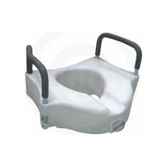 Buy Locking Elevated Toilet Seat – 5″ – With Removable Arms12027-RA