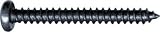 GUITAR PICKUP MOUNTING SCREW BLACK (BAG OF 6 )