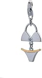 Beach Babe Sterling Silver Diamond Charm By Hot Diamonds