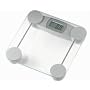 Hanson HX500 Glass Scale 25.4mm silver LCD Electronic Bathroom Scales