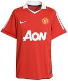 MANCHESTER UNITED Junior 2010/2011 Home Football Shirt, Red/White, M