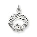 Pendant - Sterling Silver Antiqued Celtic Knot Claddaugh Pendant