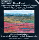 Uuno Klami: The Cobblers on the Heath, Overture; Theme with Seven Variations and Coda,Op 44; Kalevala Suite Op. 23
