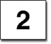 CALENDAR COVER-UPS WHITE/BLK 36/PK