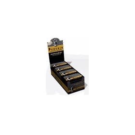 Mini Tin Size Penguin Caffeinated Peppermints: 12 count sleeve of .5 ounce tins