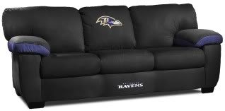 Home Team NFL Baltimore Ravens Classic Sofa