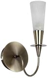 Contemporary Antique Brass Wall Light