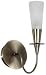 Contemporary Antique Brass Wall Light