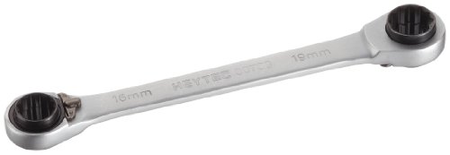 Clés polygonales Heyco/Heytec 50730161983 Clé polygonale à cliquet 4 en 1 16/17 + 18/19 mm SPECIAL PRICE