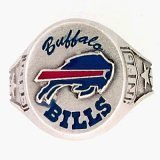 Buffalo Bills Fine Pewter Logo Ring by Siskiyou, Size 10