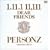 1.11.1 11.111 DEAR FRIENDS~PERSONZ YOKOHAMA ARENA~ [DVD]
