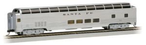 Bachmann Trains 85? Budd Full-Dome Passenger Car - Santa Fe