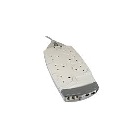 Belkin SurgeMaster, 6-Way, Tel/Fax/Modem/AV Protection, 2m Cable