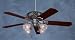 Electronics : Emerson CF935PW Zurich Pewter Specialty Ceiling Fan 52" Blade Span