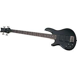 21WCIxYvcmL Schecter Guitar Research Raiden Custom 4 Left Handed Electric Bass Guitar (Black)