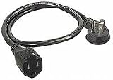 Power Cord, 3' Power Strip Liberator, 6 Pack, Flat Plug