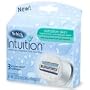 Schick Intuition Conditioner Sticks for Sensitive Skin, Fragrance-Free, 3-Count Packages (Pack of 2)