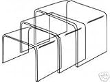 Acrylic Riser for Photography, or display, SET OF THREE