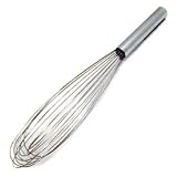 14 Metal Handled Light Piano Wire French Whip (13-0573)