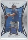 2007 Upper Deck Trilogy Sunday Best Jersey Silver #DS - Drew Stanton/199