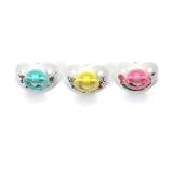 3pk Contour Shaped Pacifiers