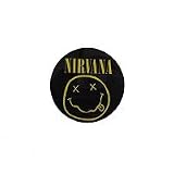 ニルヴァーナ　ステッカー/Round Smiley Sticker/ AS-100