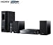 Electronics : PANASONIC SC-PTX5EBK Home Cinema System 2.1 system, DVD/DivX player, HDMI, USB, Upscalling